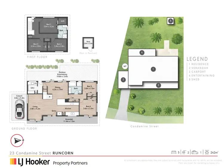 Floorplan of Homely house listing, 23 Condamine Street, Runcorn QLD 4113