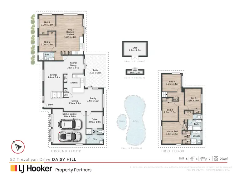 Floorplan of Homely house listing, 52 Trevallyan Drive, Daisy Hill QLD 4127