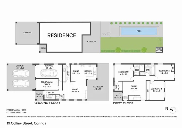 Floorplan of Homely house listing, 19 Collins Street, Corinda QLD 4075