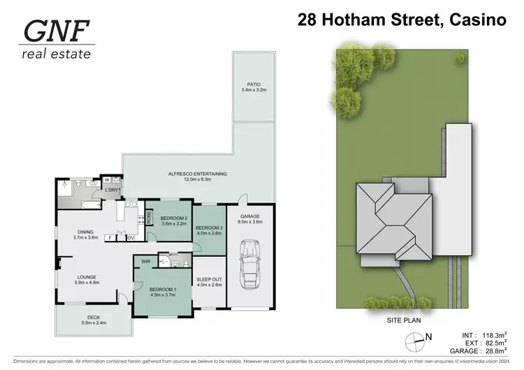 Floorplan of Homely house listing, 28 Hotham Street, Casino NSW 2470