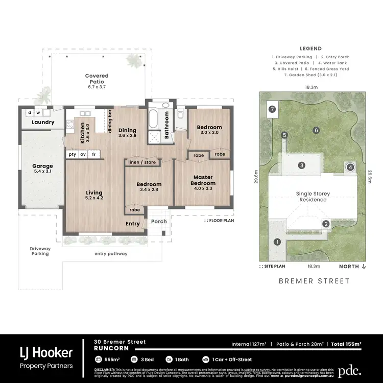 Floorplan of Homely house listing, 30 Bremer Street, Runcorn QLD 4113