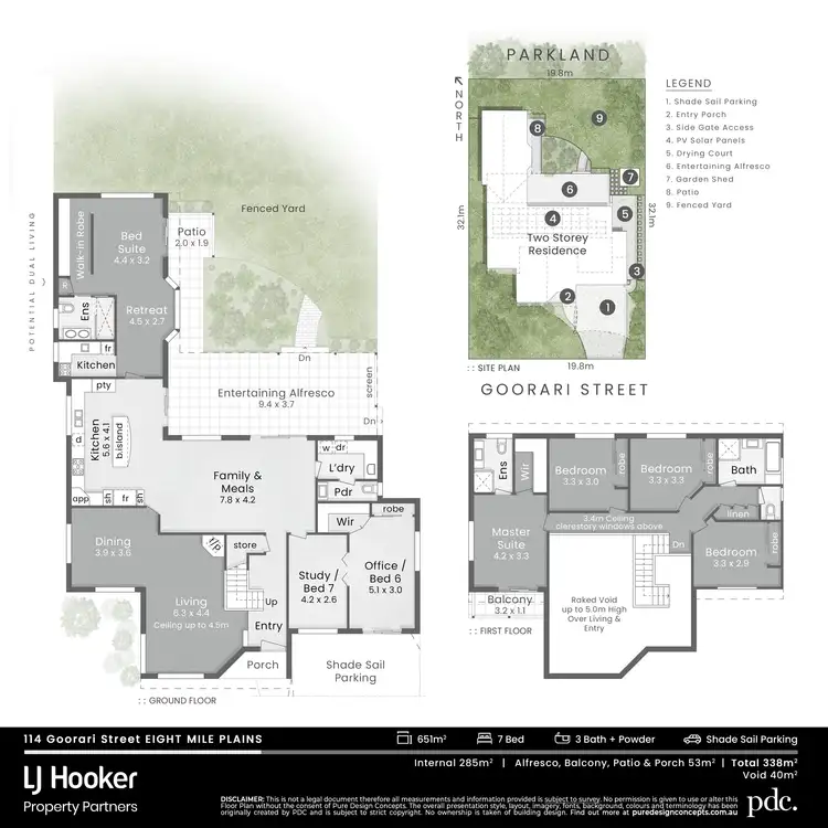 Floorplan of Homely house listing, 114 Goorari Street, Eight Mile Plains QLD 4113
