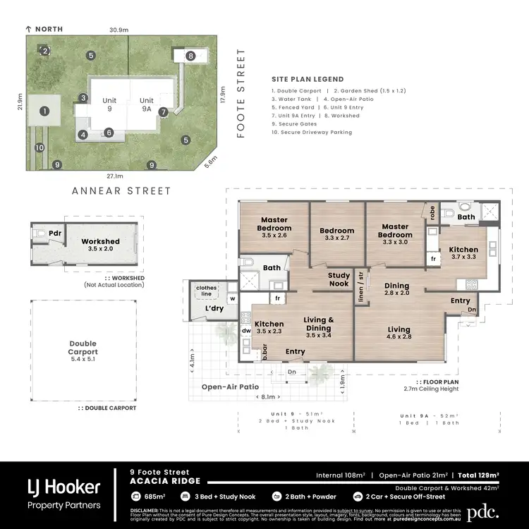 Floorplan of Homely house listing, 9 Foote Street, Acacia Ridge QLD 4110