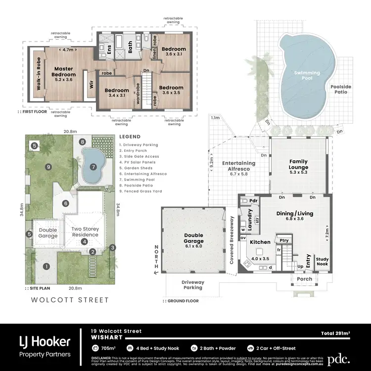 Floorplan of Homely house listing, 19 Wolcott Street, Wishart QLD 4122