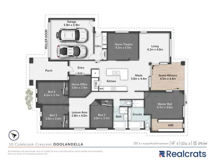 Floorplan of Homely house listing, 50 Colebrook Crescent, Doolandella QLD 4077