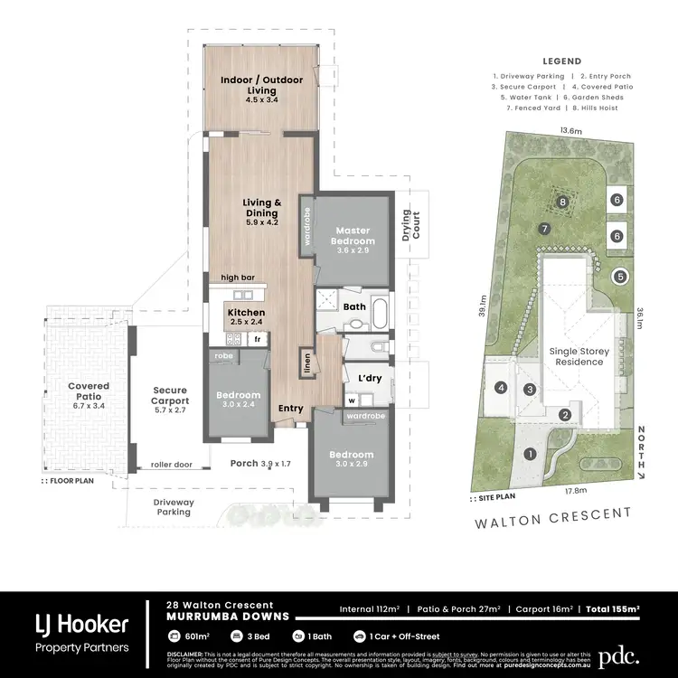 Floorplan of Homely house listing, 28 Walton Crescent, Murrumba Downs QLD 4503
