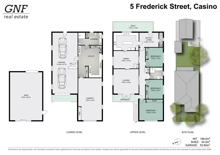 Floorplan of Homely house listing, 5 Frederick Street, Casino NSW 2470