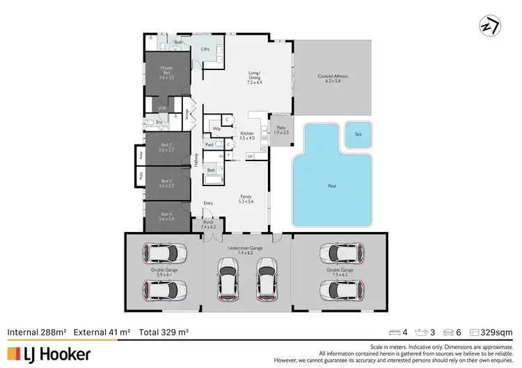 Floorplan of Homely house listing, 16 Lingle Street, Robertson QLD 4109