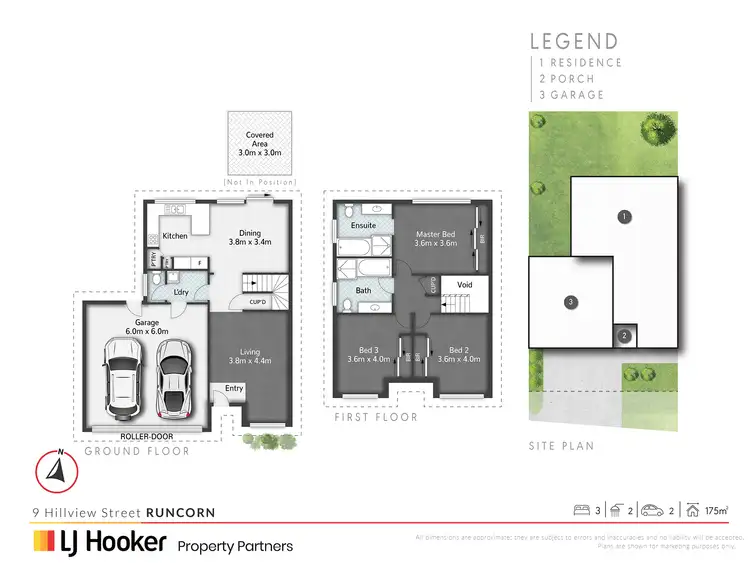 Floorplan of Homely townhouse listing, 9 Hillview Street, Runcorn QLD 4113