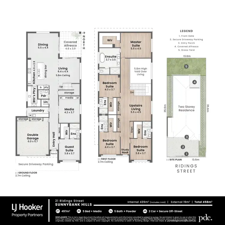 Floorplan of Homely house listing, 21 Ridings Street, Sunnybank Hills QLD 4109