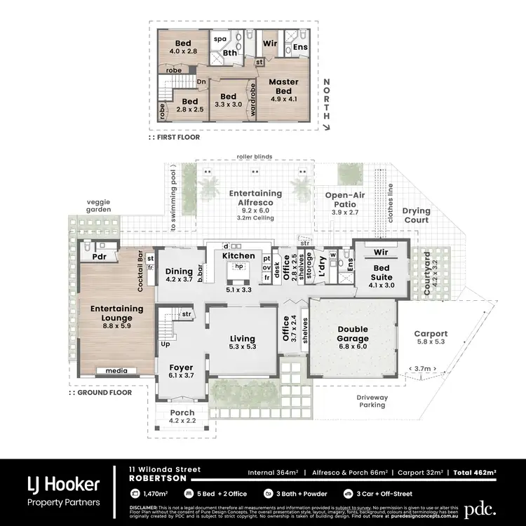 Floorplan of Homely house listing, 11 Wilonda Street, Robertson QLD 4109