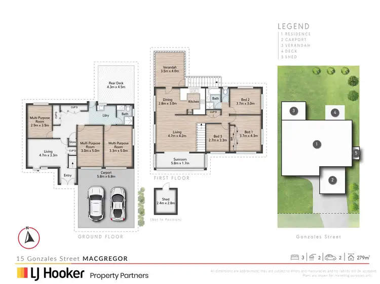 Floorplan of Homely house listing, 15 Gonzales Street, Macgregor QLD 4109
