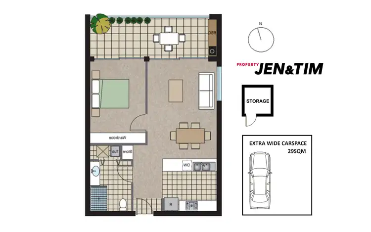 Floorplan of Homely apartment listing, 207/43 Shoreline Drive, Rhodes NSW 2138