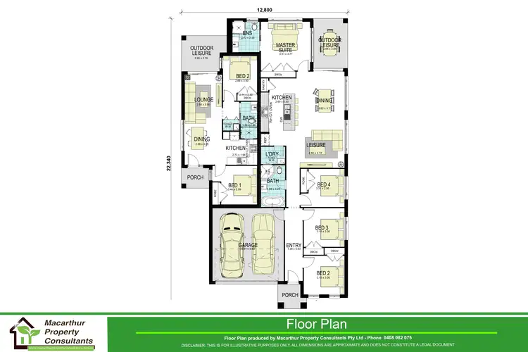 Floorplan of Homely house listing, Lot 28 Proposed Road, Tahmoor NSW 2573