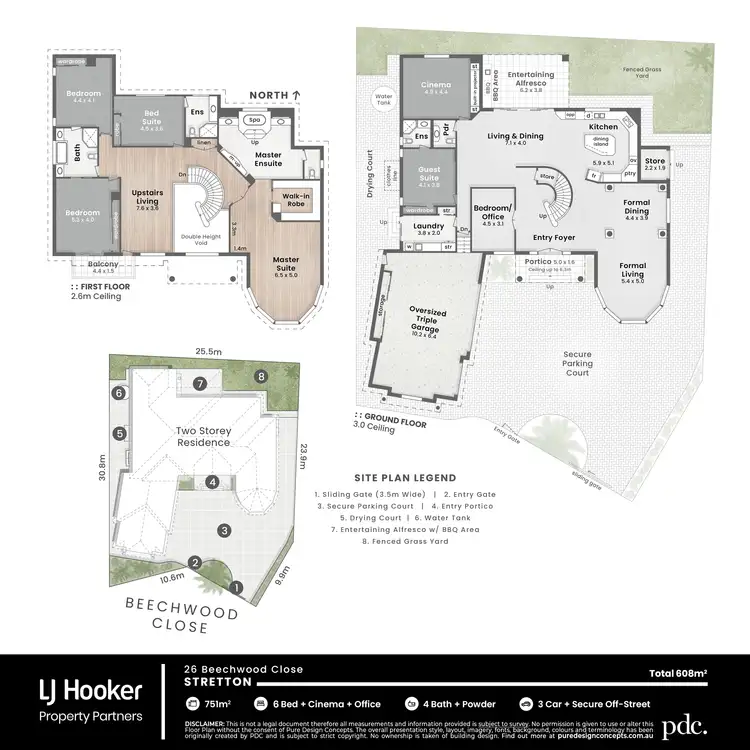 Floorplan of Homely house listing, 26 Beechwood Close, Stretton QLD 4116