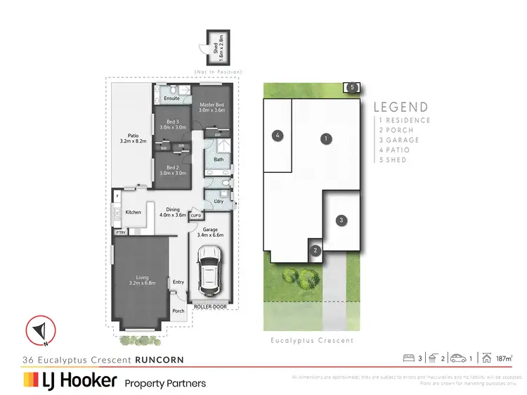 Floorplan of Homely house listing, 36 Eucalyptus Crescent, Runcorn QLD 4113