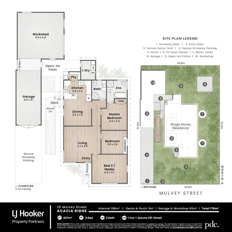 Floorplan of Homely house listing, 20 Mulvey Street, Acacia Ridge QLD 4110