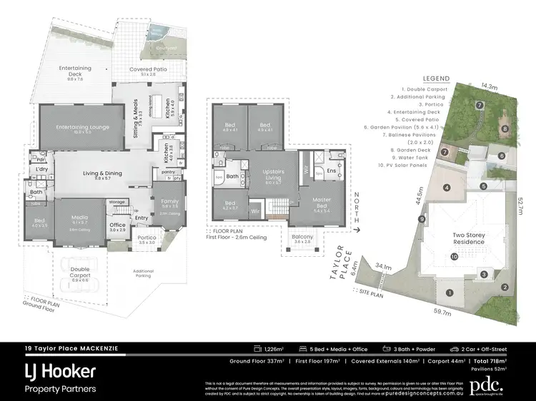 Floorplan of Homely house listing, 19 Taylor Place, Mackenzie QLD 4156