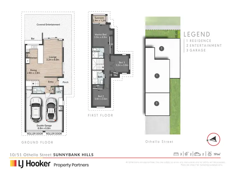 Floorplan of Homely townhouse listing, 10/51 Othello Street, Sunnybank Hills QLD 4109