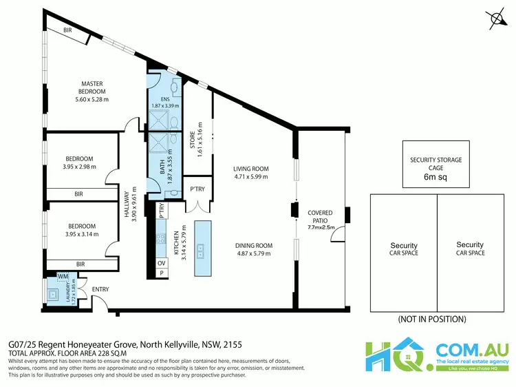 Floorplan of Homely apartment listing, G07/25 Regent Honeyeater Grove, North Kellyville NSW 2155