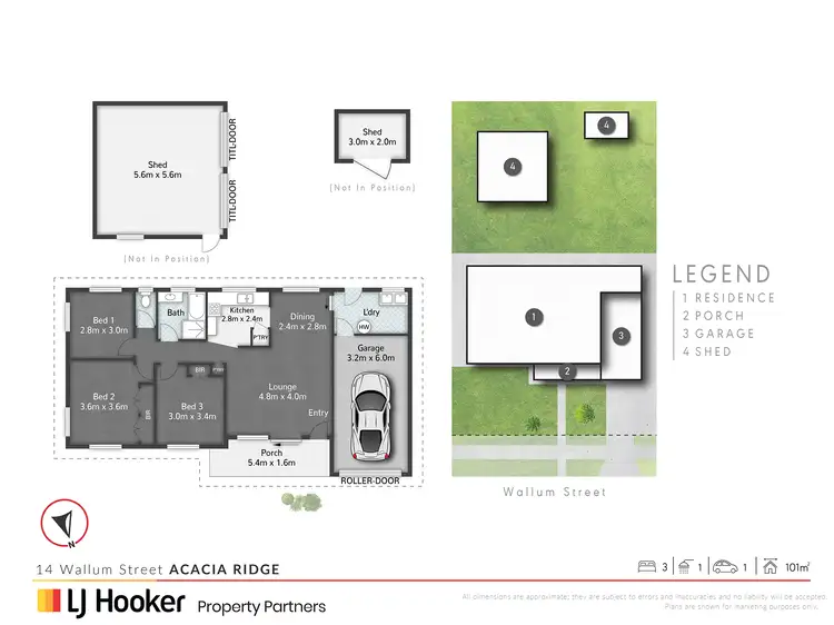 Floorplan of Homely house listing, 14 Wallum Street, Acacia Ridge QLD 4110