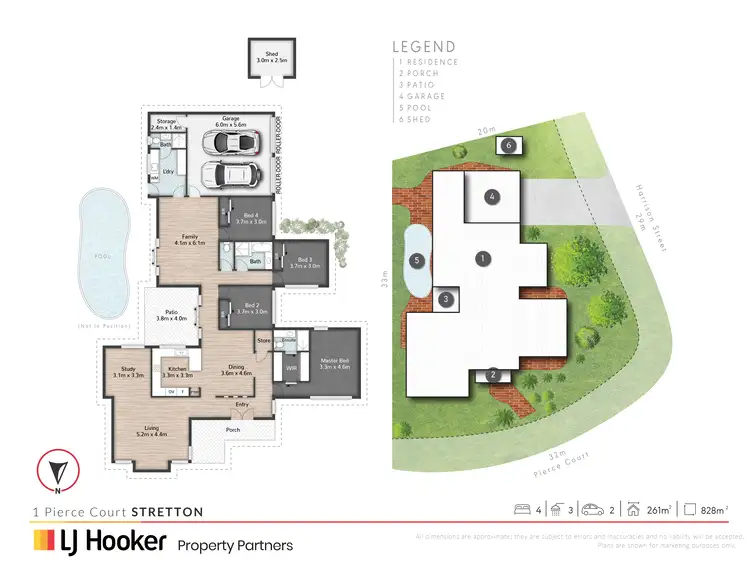Floorplan of Homely house listing, 1 Pierce Court, Stretton QLD 4116