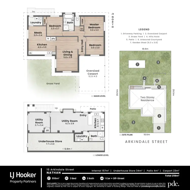 Floorplan of Homely house listing, 15 Arkindale Street, Nathan QLD 4111