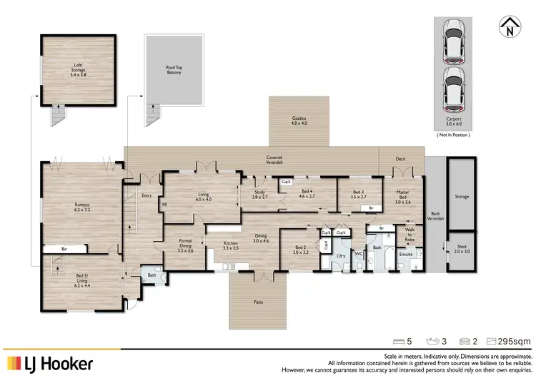 Floorplan of Homely house listing, 45 Faringdon Street, Robertson QLD 4109