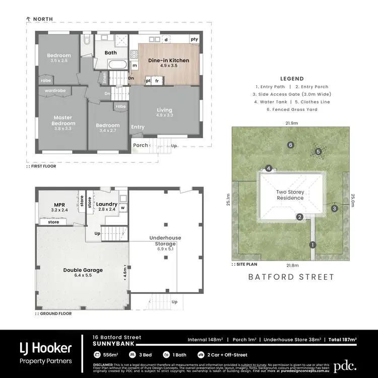 Floorplan of Homely house listing, 16 Batford Street, Sunnybank QLD 4109