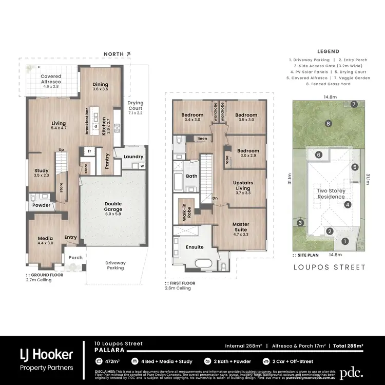 Floorplan of Homely house listing, 10 Loupos Street, Pallara QLD 4110