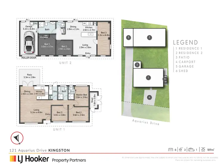 Floorplan of Homely house listing, 121 Aquarius Drive, Kingston QLD 4114
