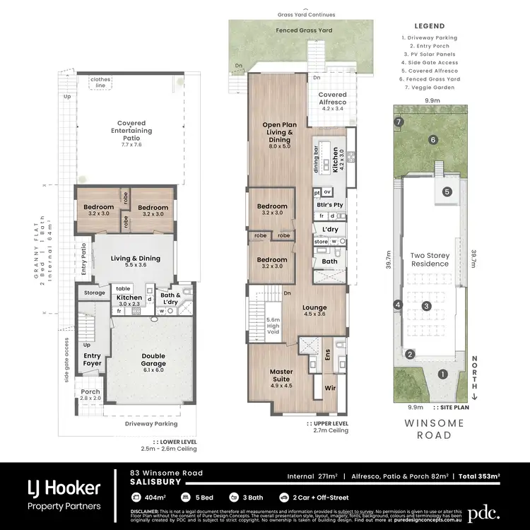 Floorplan of Homely house listing, 83 Winsome Road, Salisbury QLD 4107