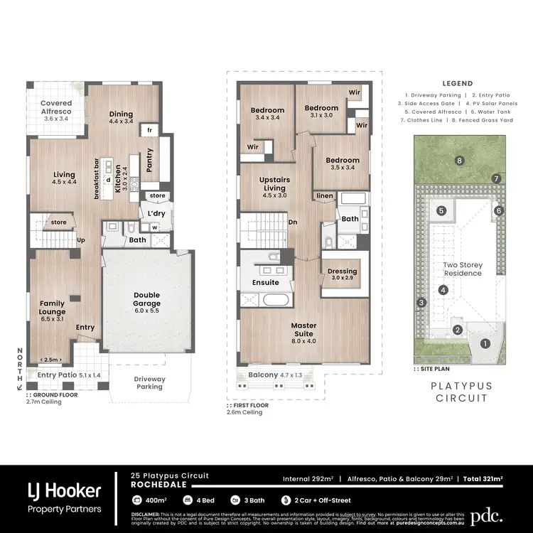 Floorplan of Homely house listing, 25 Platypus Circuit, Rochedale QLD 4123