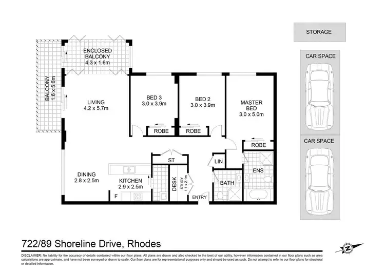 Floorplan of Homely apartment listing, Address available on request