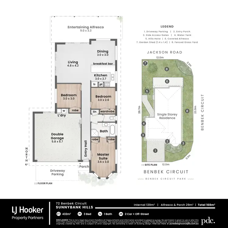 Floorplan of Homely house listing, 72 Benbek Circuit, Sunnybank Hills QLD 4109