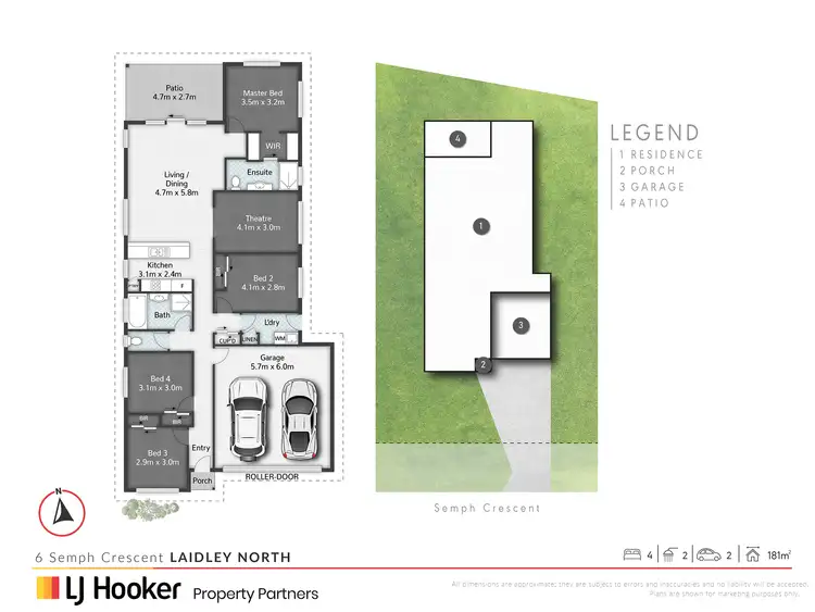 Floorplan of Homely house listing, 6 Semph Crescent, Laidley North QLD 4341