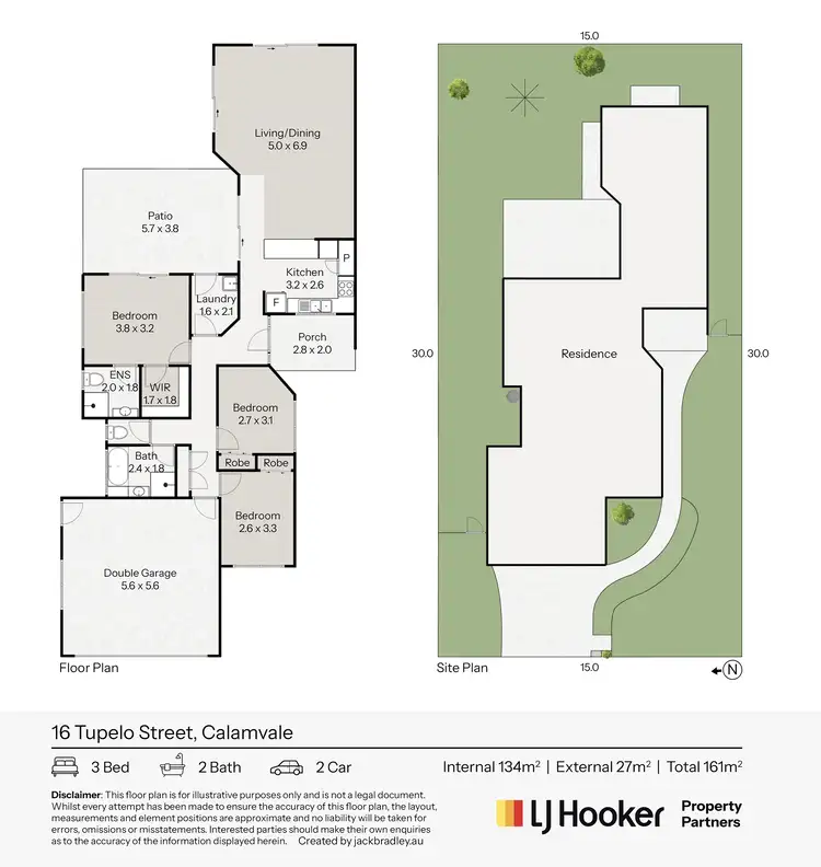 Floorplan of Homely house listing, 16 Tupelo Street, Calamvale QLD 4116