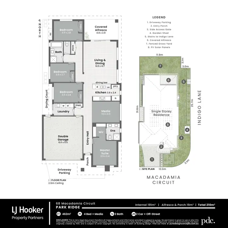 Floorplan of Homely house listing, 68 Macadamia Circuit, Park Ridge QLD 4125