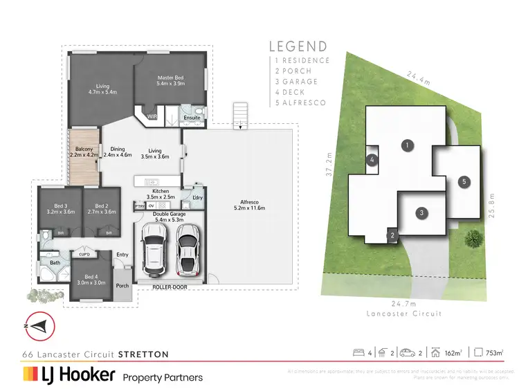Floorplan of Homely house listing, 66 Lancaster Circuit, Stretton QLD 4116