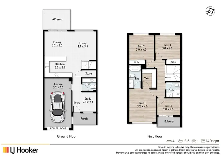 Floorplan of Homely townhouse listing, 3/35 Jaffa Crescent, Calamvale QLD 4116