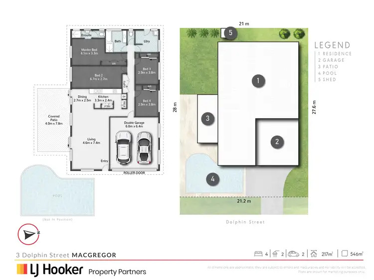 Floorplan of Homely house listing, 3 Dolphin Street, Macgregor QLD 4109