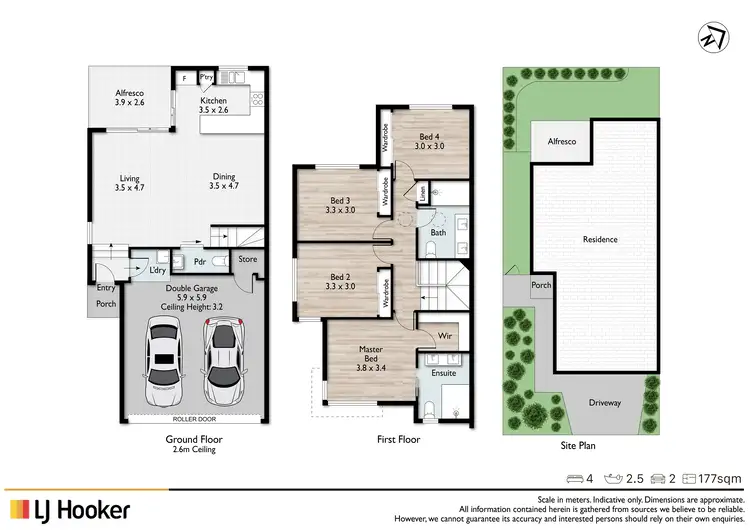 Floorplan of Homely townhouse listing, 8/91 Gumtree Street, Runcorn QLD 4113