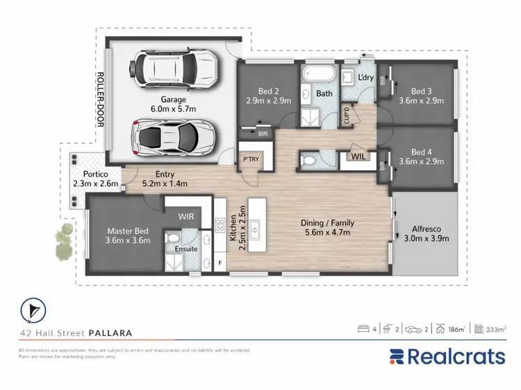 Floorplan of Homely house listing, 42 Hall Street, Pallara QLD 4110