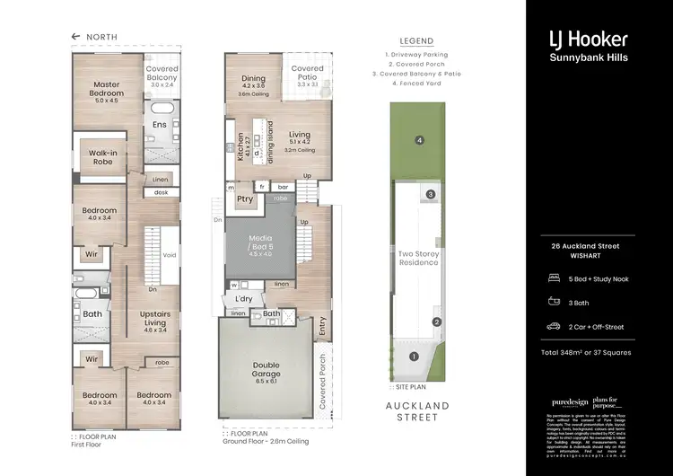 Floorplan of Homely house listing, 26 Auckland Street, Wishart QLD 4122