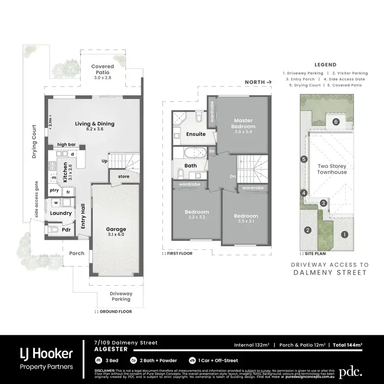Floorplan of Homely townhouse listing, 7/109 Dalmeny Street, Algester QLD 4115