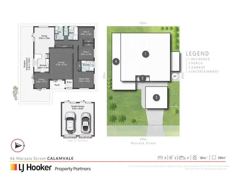 Floorplan of Homely house listing, 46 Marsala Street, Calamvale QLD 4116