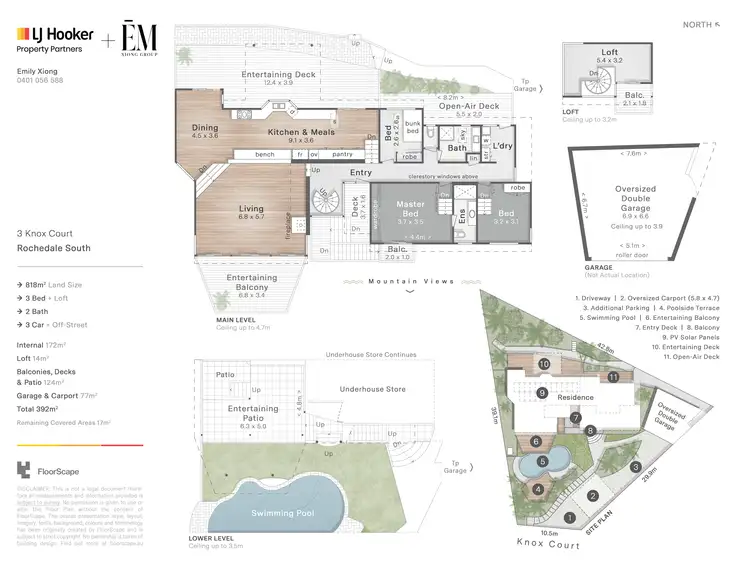 Floorplan of Homely house listing, 3 Knox Court, Rochedale South QLD 4123