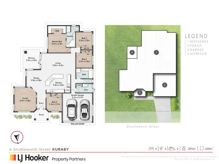 Floorplan of Homely house listing, 6 Shuttleworth Street, Kuraby QLD 4112