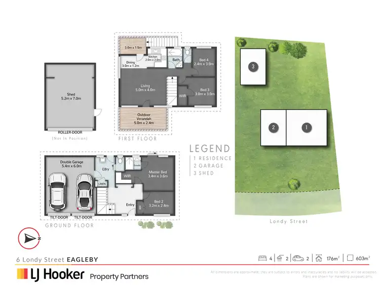 Floorplan of Homely house listing, 6 Londy Street, Eagleby QLD 4207