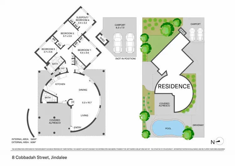 Floorplan of Homely house listing, 8 Cobbadah Street, Jindalee QLD 4074